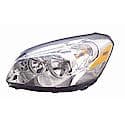 New CAPA Certified Standard Replacement Driver Side Headlight Assembly, With Clear Signal Light