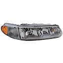 New Economy Replacement Passenger Side Headlight Assembly, With Cornering Light