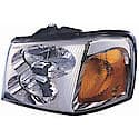 New CAPA Certified Standard Replacement Driver Side Headlight Assembly