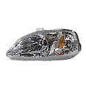 New CAPA Certified Standard Replacement Driver Side Headlight Assembly