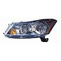 New CAPA Certified Standard Replacement Driver Side Headlight Assembly