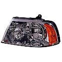 New Economy Replacement Driver Side Halogen Headlight Assembly