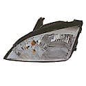 New Economy Replacement Driver Side Halogen Headlight Assembly, Except SVT Model