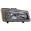 New Premium Replacement Passenger Side Headlight Assembly, Models Without Cladding