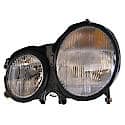 New Standard Replacement Driver Side Halogen Headlight Assembly, Sedan And Wagon Models