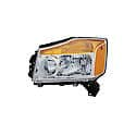 New CAPA Certified Standard Replacement Driver Side Headlight Assembly