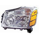 New CAPA Certified Standard Replacement Driver Side Headlight Assembly, Up To 9/06 Production Date