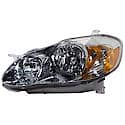 New CAPA Certified Standard Replacement Driver Side Headlight Assembly