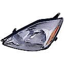 New CAPA Certified Standard Replacement Driver Side Headlight Assembly, Without HID