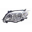 New CAPA Certified Premium Replacement Driver Side Headlight Assembly, Chrome