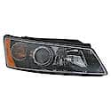 New CAPA Certified Standard Replacement Driver Side Headlight Assembly