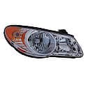 New CAPA Certified Standard Replacement Passenger Side Headlight Assembly, Sedan Models