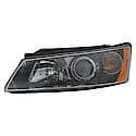 New CAPA Certified Standard Replacement Passenger Side Headlight Assembly