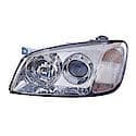 New Standard Replacement Driver Side Headlight Assembly, Without HID