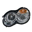 New OEM Replacement Passenger Side Headlight Assembly, Bi-Xenon Without Curve Lighting