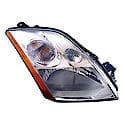 New CAPA Certified Standard Replacement Passenger Side Headlight Assembly, 2.0 Engine Only