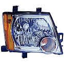 New CAPA Certified Premium Replacement Passenger Side Headlight Assembly, Chrome