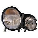 New Standard Replacement Passenger Side Halogen Headlight Assembly, Sedan And Wagon Models