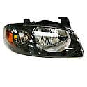 New Economy Replacement Passenger Side Headlight Assembly, Se-R/Se-R Spec V, With Black Bezel