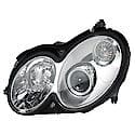 New OEM Replacement Passenger Side Bi-Xenon Headlight Assembly, Without Curve Lighting