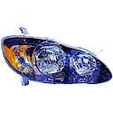 New CAPA Certified Standard Replacement Passenger Side Headlight Assembly, S And XRS Models