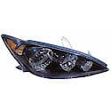 New CAPA Certified Standard Replacement Passenger Side Headlight Assembly, Black