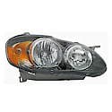 New Economy Replacement Passenger Side Headlight Assembly, S And XRS Models