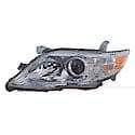 New Economy Replacement Driver Side Headlight Assembly, USA Built, NAL Design, Except SE Models