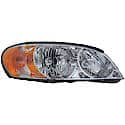 New Economy Replacement Passenger Side Headlight Assembly, Sedan Models