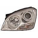 New CAPA Certified Standard Replacement Passenger Side Headlight Assembly, With Chrome Insert