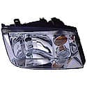 New Economy Replacement Passenger Side Halogen Headlight Assembly, With Fog Light