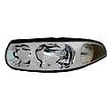 New Economy Replacement Driver Side Headlight Assembly, Limited Model, With Fluted High Beam Surface