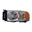 New Economy Replacement Driver Side Headlight Assembly, Fits 2002 Late Design Models