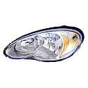 New CAPA Certified Standard Replacement Driver Side Headlight Assembly