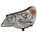 New CAPA Certified Standard Replacement Driver Side Headlight Assembly, Type 1