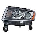 New CAPA Certified Standard Replacement Driver Side Halogen Headlight Assembly