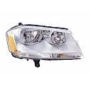 New CAPA Certified Premium Replacement Passenger Side Headlight Assembly, With Chrome Bezel