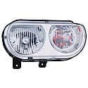 New CAPA Certified Standard Replacement Passenger Side Halogen Headlight Assembly