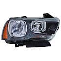 New CAPA Certified Standard Replacement Passenger Side Halogen Headlight Assembly