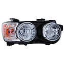 New CAPA Certified Standard Replacement Passenger Side Halogen Headlight Assembly