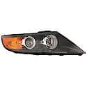 New CAPA Certified Standard Replacement Passenger Side Headlight Assembly