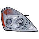 New CAPA Certified Standard Replacement Passenger Side Halogen Headlight Assembly