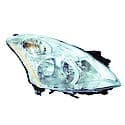 New Economy Replacement Passenger Side Halogen Headlight Assembly, Sedan And Hybrid Models