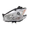 New Economy Replacement Driver Side Halogen Headlight Assembly