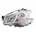 New CAPA Certified Standard Replacement Driver Side Halogen Headlight Assembly