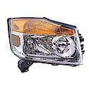 New CAPA Certified Standard Replacement Passenger Side Headlight Assembly