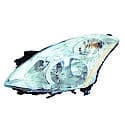 New Economy Replacement Driver Side Halogen Headlight Assembly, Sedan And Hybrid Models