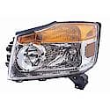 New CAPA Certified Standard Replacement Driver Side Headlight Assembly