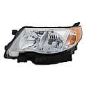 New Economy Replacement Driver Side Halogen Headlight Assembly