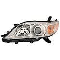 New CAPA Certified Standard Replacement Driver Side Halogen Headlight Assembly, Except SE Models